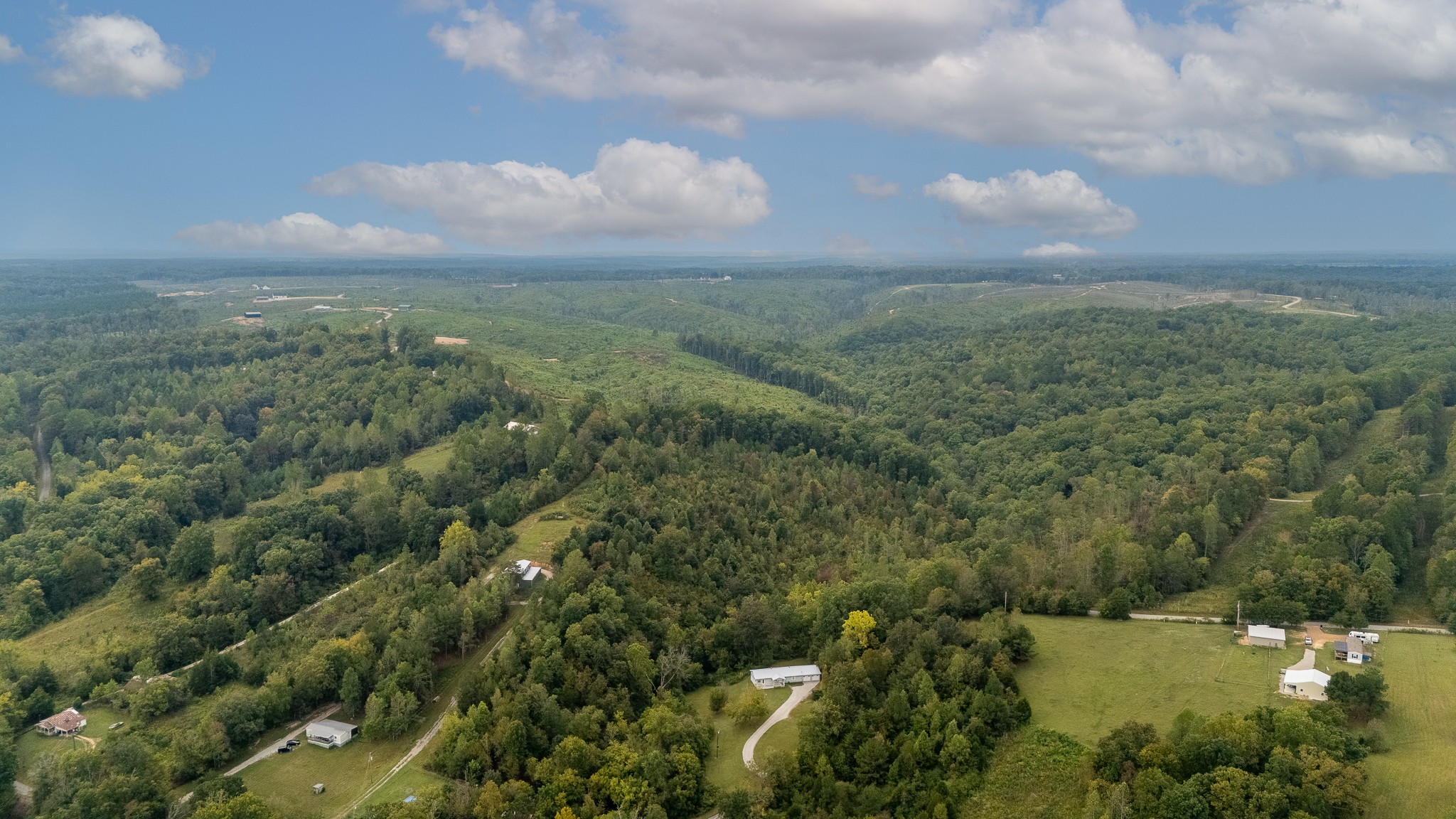 715 Springer Road Hohenwald, TN 38462 - Photo 27 of 30 a view of a lake and green valley