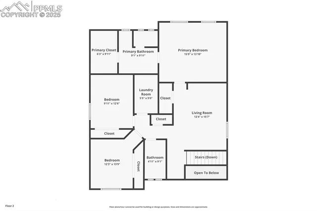 a picture of a floor plan