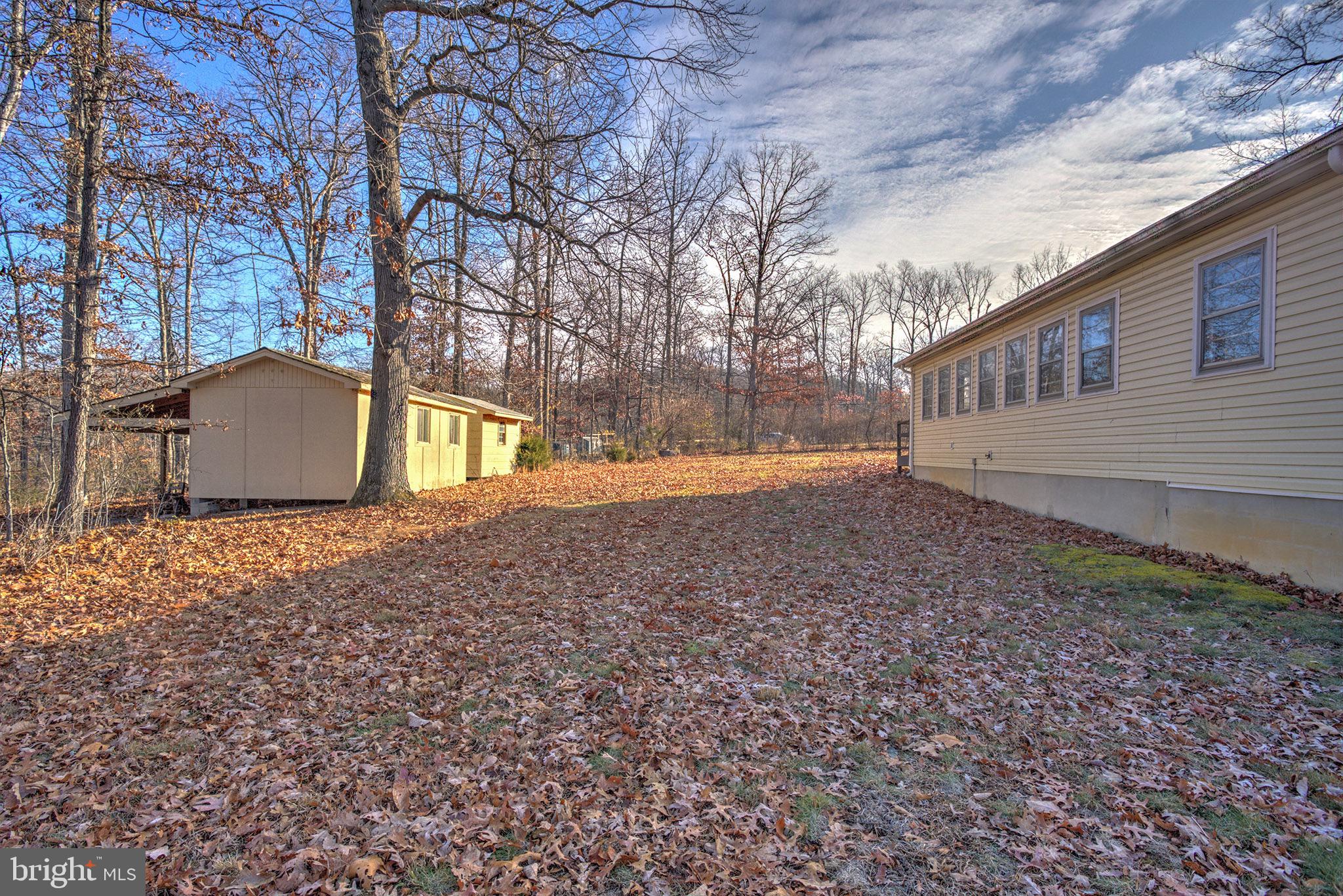56 Ridgewood Lane Front Royal, VA 22630 - Photo 11 of 49 back yard including sheds