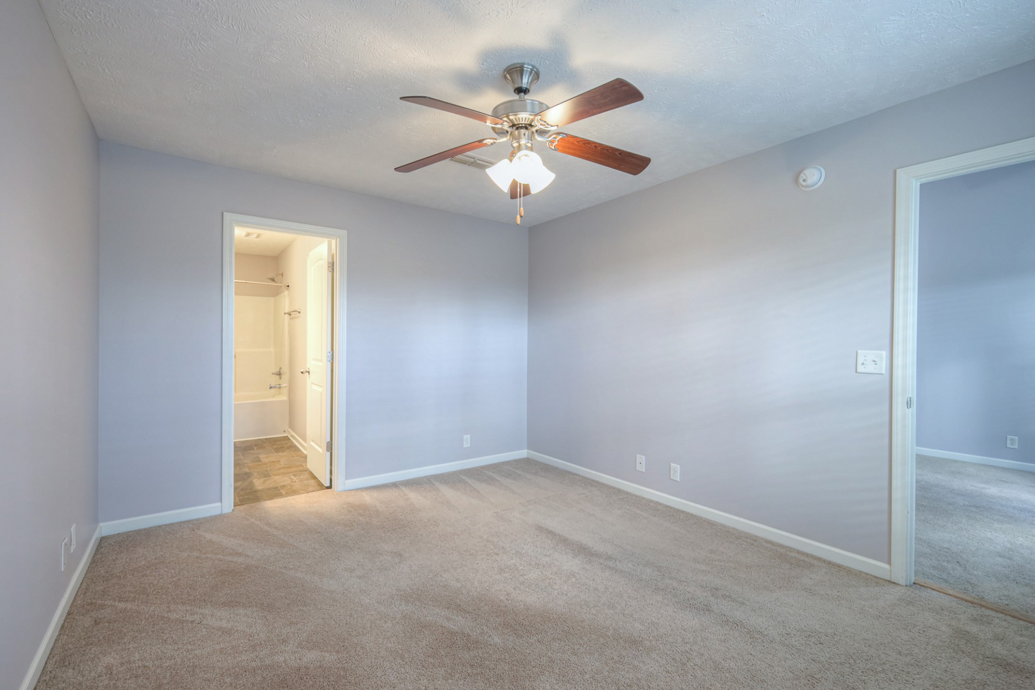 4245 Sunday Silence Way Murfreesboro, TN 37128 - Photo 17 of 39 an empty room with a ceiling fan and a window