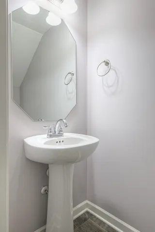 a view of a backyard with a backyard