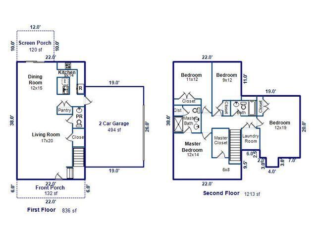 3695 Locklear Lane Mount Pleasant, SC 29466 - Photo 13 of 13 Morgan Floor Plan