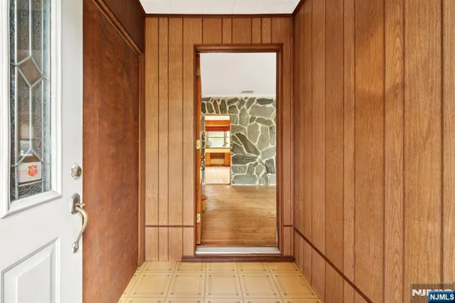 a view of front door