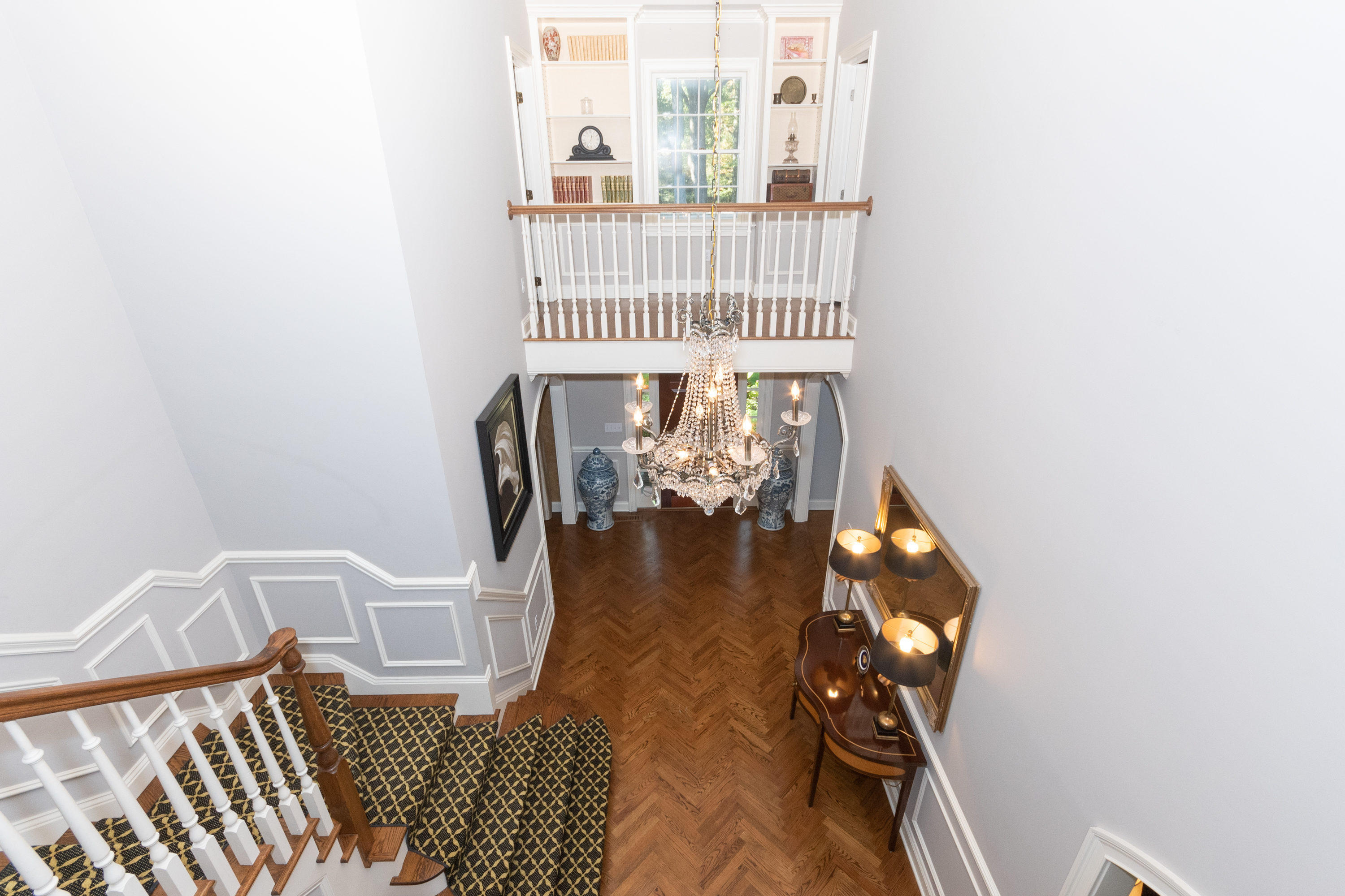 16 Shagbark Road Darien, CT 06820 - Photo 41 of 55 a view of a balcony with wooden floor