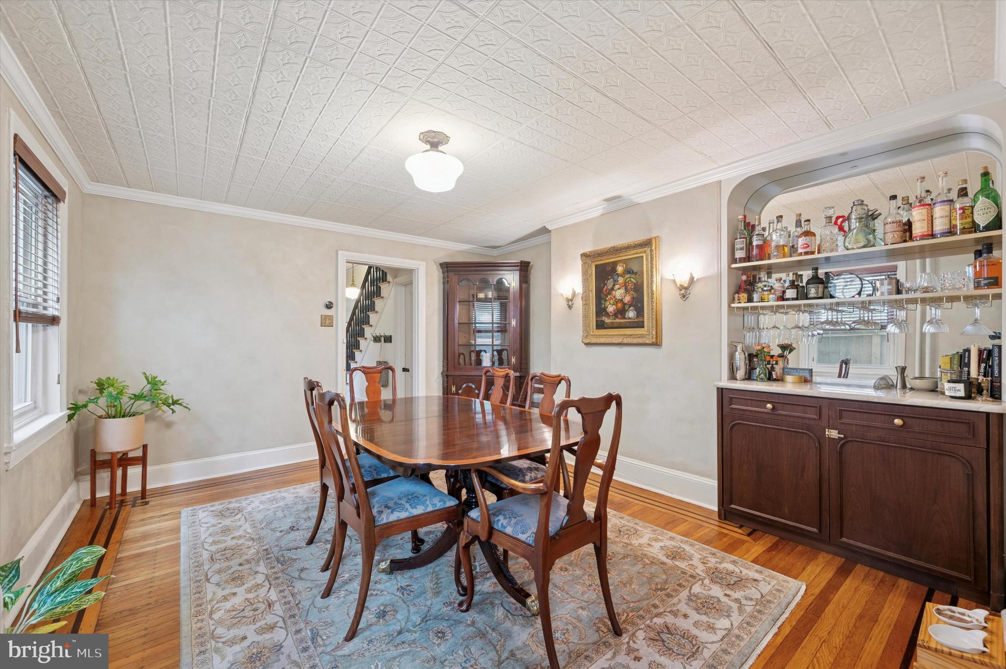 978 North 5th Street Philadelphia, PA 19123 - Photo 11 of 36 a dining room with furniture and wooden floor