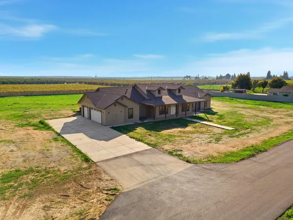 a view of a swimming pool with an ocean view