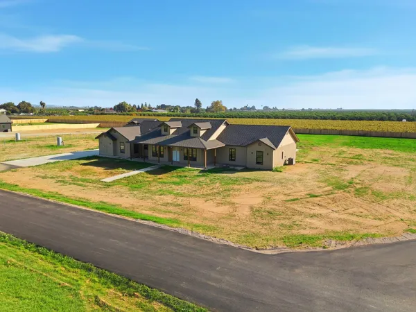 a view of a swimming pool with an ocean view