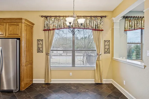a view of front door