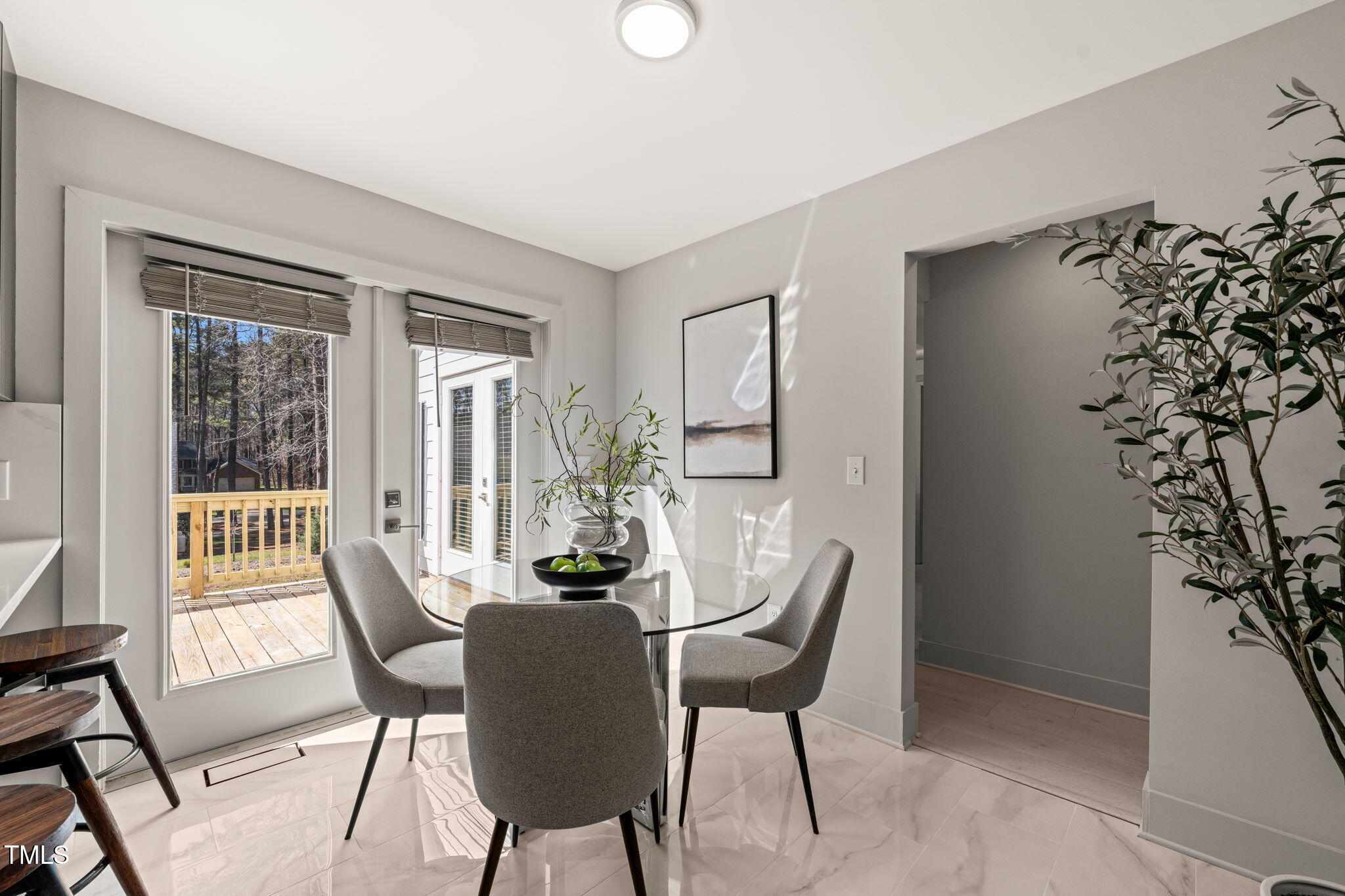 11801 Old Creedmoor Road Raleigh, NC 27613 - Photo 18 of 52 a dining room with furniture and window