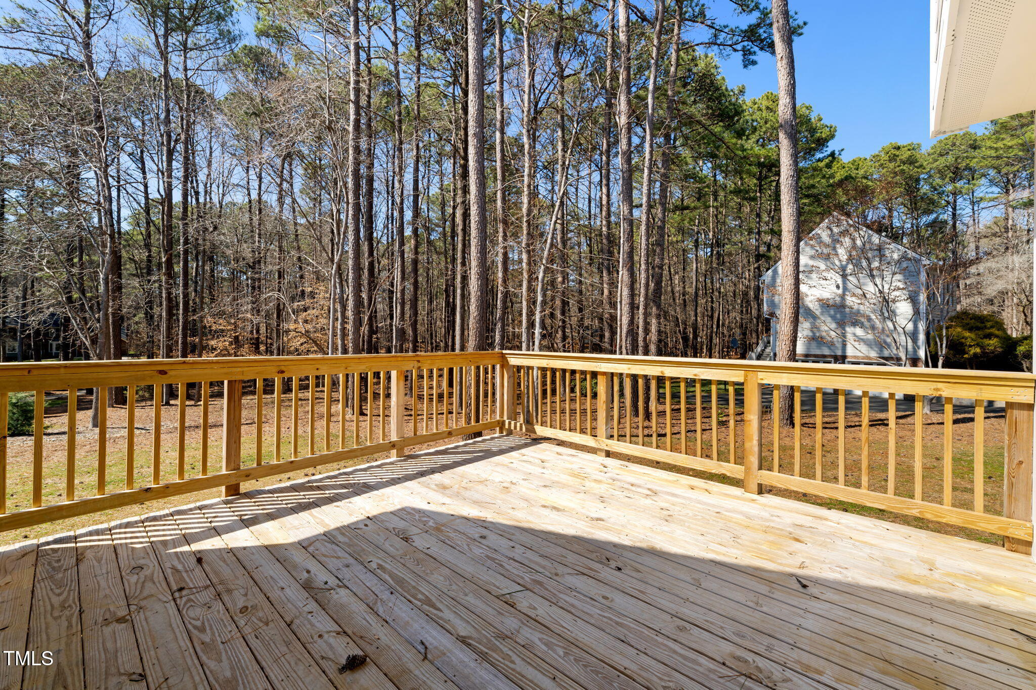 11801 Old Creedmoor Road Raleigh, NC 27613 - Photo 38 of 52 a view of a wooden fence