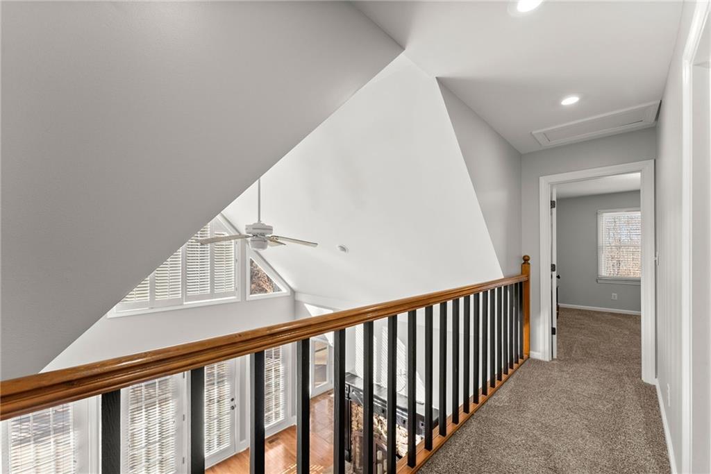 3523 Lighthouse Lane Gainesville, GA 30504 - Photo 35 of 72 a view of a hallway with window