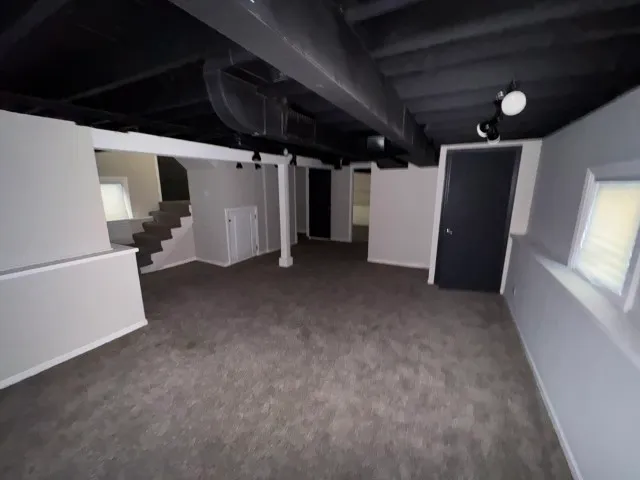 a view of a storage & utility room