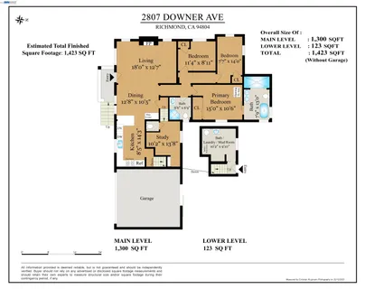 $799,000 | 2807 Downer Avenue, Richmond, CA 94804