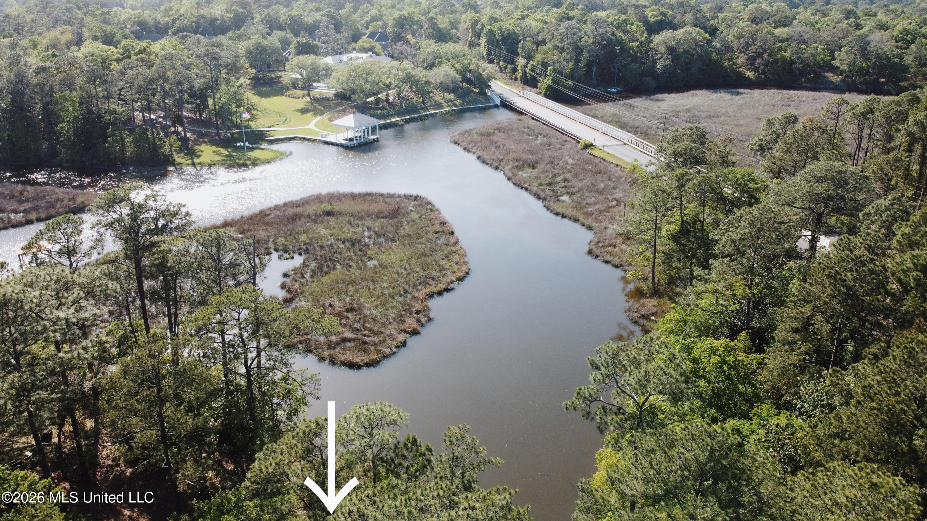 9300 Ridgeview Drive Ocean Springs, MS 39564 - Photo 4 of 54 9300 Ridgeview Drive aerial 4