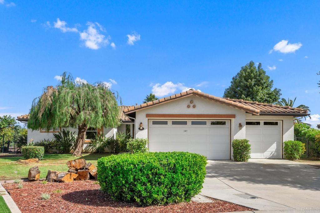 197 Mission Oaks Road Fallbrook, CA 92028 - Photo 1 of 1 a front view of a house with a yard