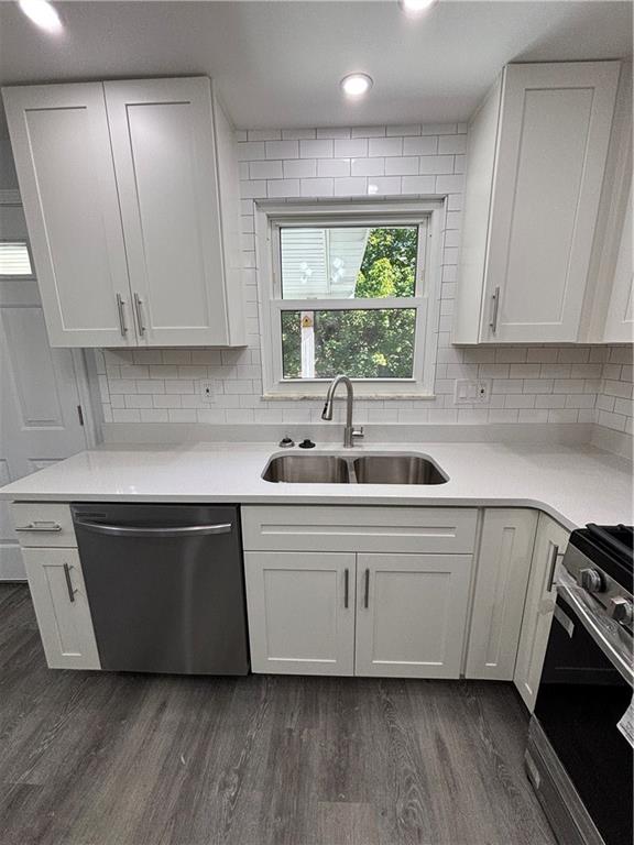408 Highview Street Latrobe, PA 15650 - Photo 18 of 50 a kitchen with stainless steel appliances a sink a stove a refrigerator and window