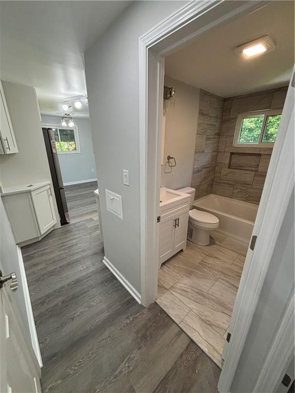 408 Highview Street Latrobe, PA 15650 - Photo 24 of 50 a bathroom with a sink a toilet and view