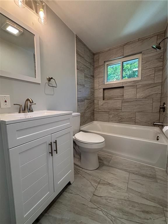 408 Highview Street Latrobe, PA 15650 - Photo 25 of 50 a bathroom with a sink toilet and shower