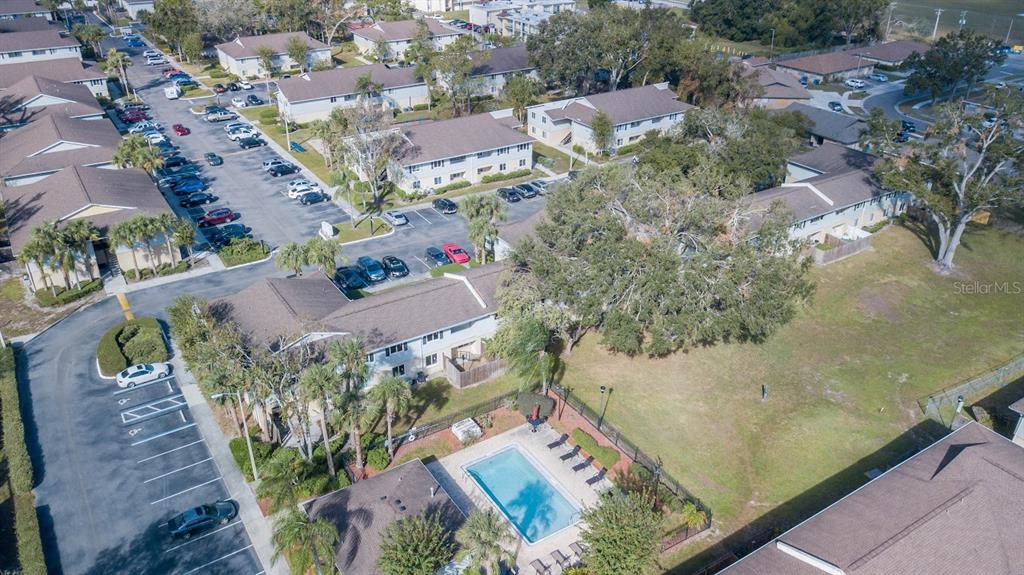 237 Thorntree Place, Unit 237 Brandon, FL 33510 - Photo 36 of 55 an aerial view of a house with a yard