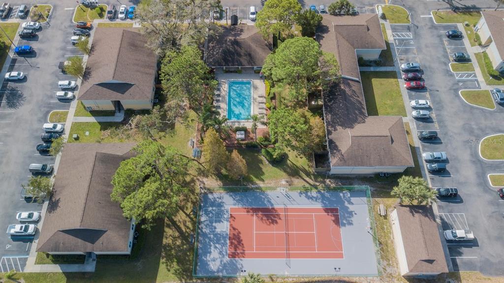 237 Thorntree Place, Unit 237 Brandon, FL 33510 - Photo 46 of 58 an aerial view of multiple houses with outdoor space