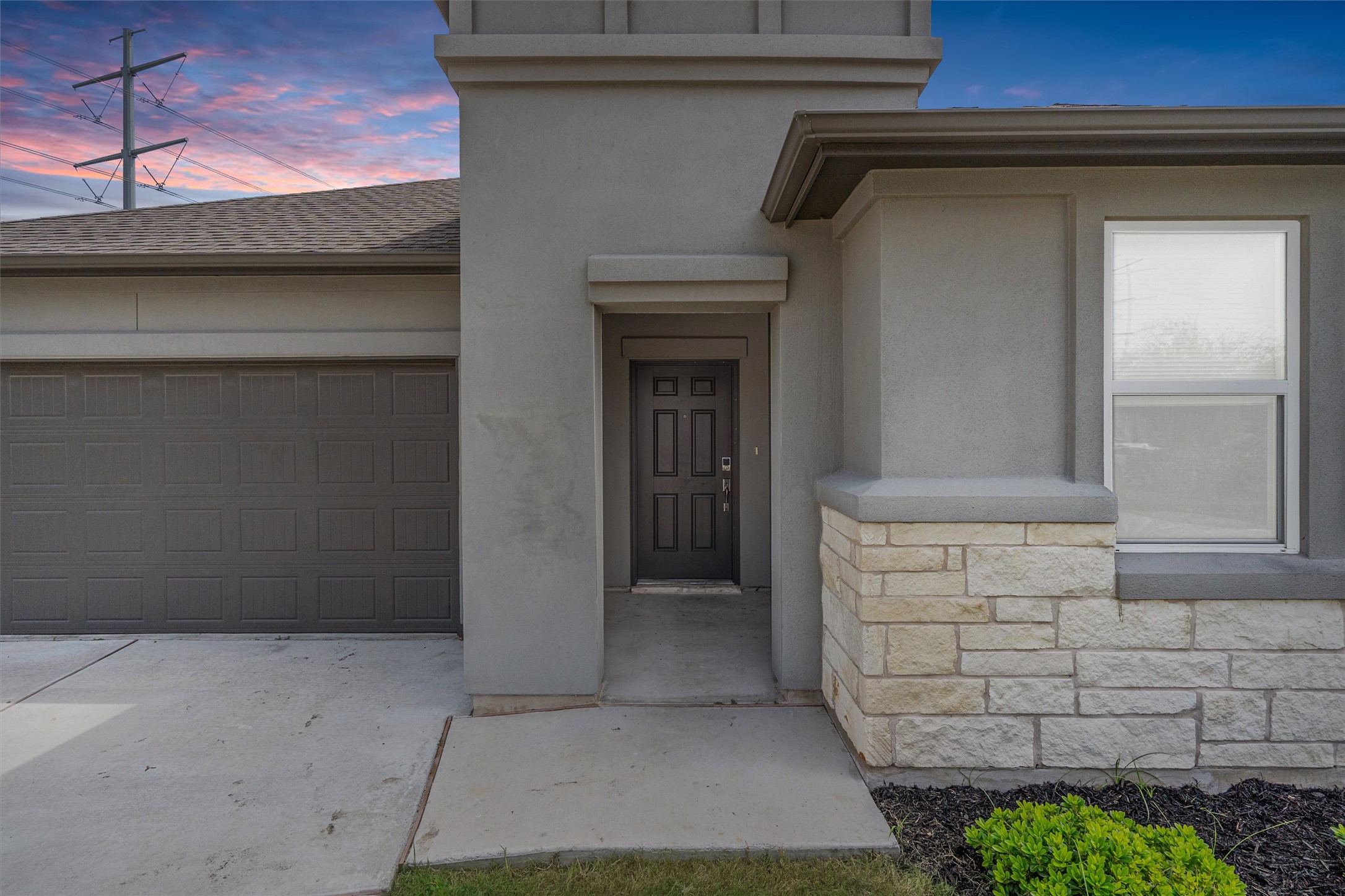 104 Stinchcomb Road Hutto, TX 78634 - Photo 3 of 40 Set on a rare 0.217-acre homesite, this property offers exceptional privacy, greenbelt views, and thoughtful upgrades throughout.