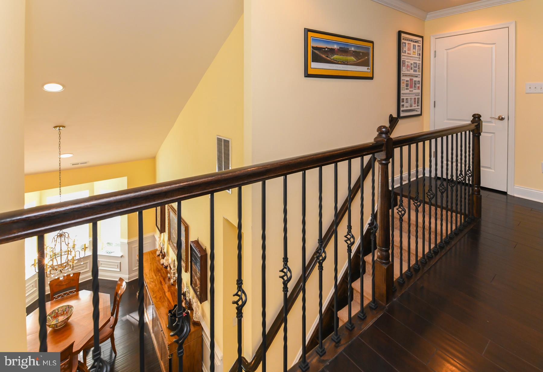 111 Weatherby Lane Glassboro, NJ 08028 - Photo 43 of 95 a view of staircase with railing and a window