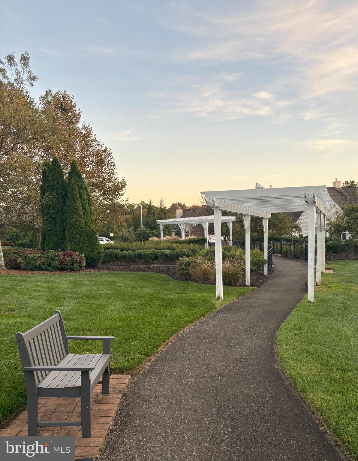 111 Weatherby Lane Glassboro, NJ 08028 - Photo 72 of 95 a view of a table and chairs in the garden