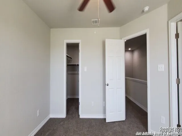 a view of hallway with shower