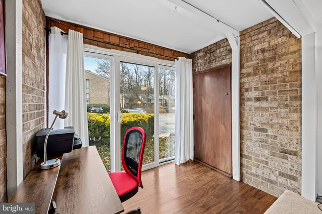 a very nice looking room with a large window