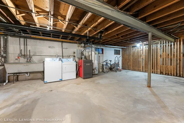 a view of a storage & utility room