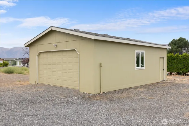 a house with a outdoor space