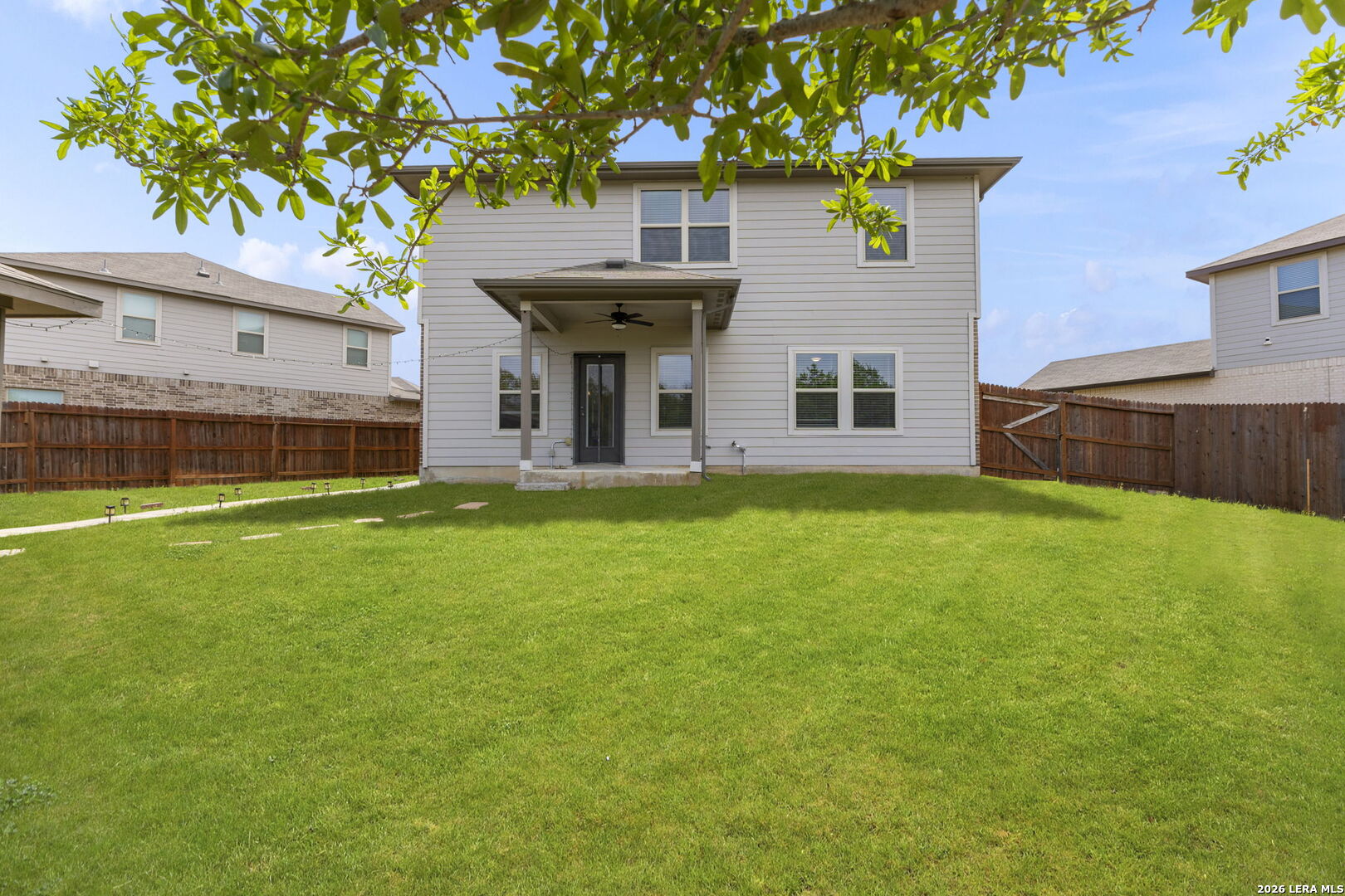 12221 Icon Ridge San Antonio, TX 78253 - Photo 36 of 46 a front view of house with yard and green space