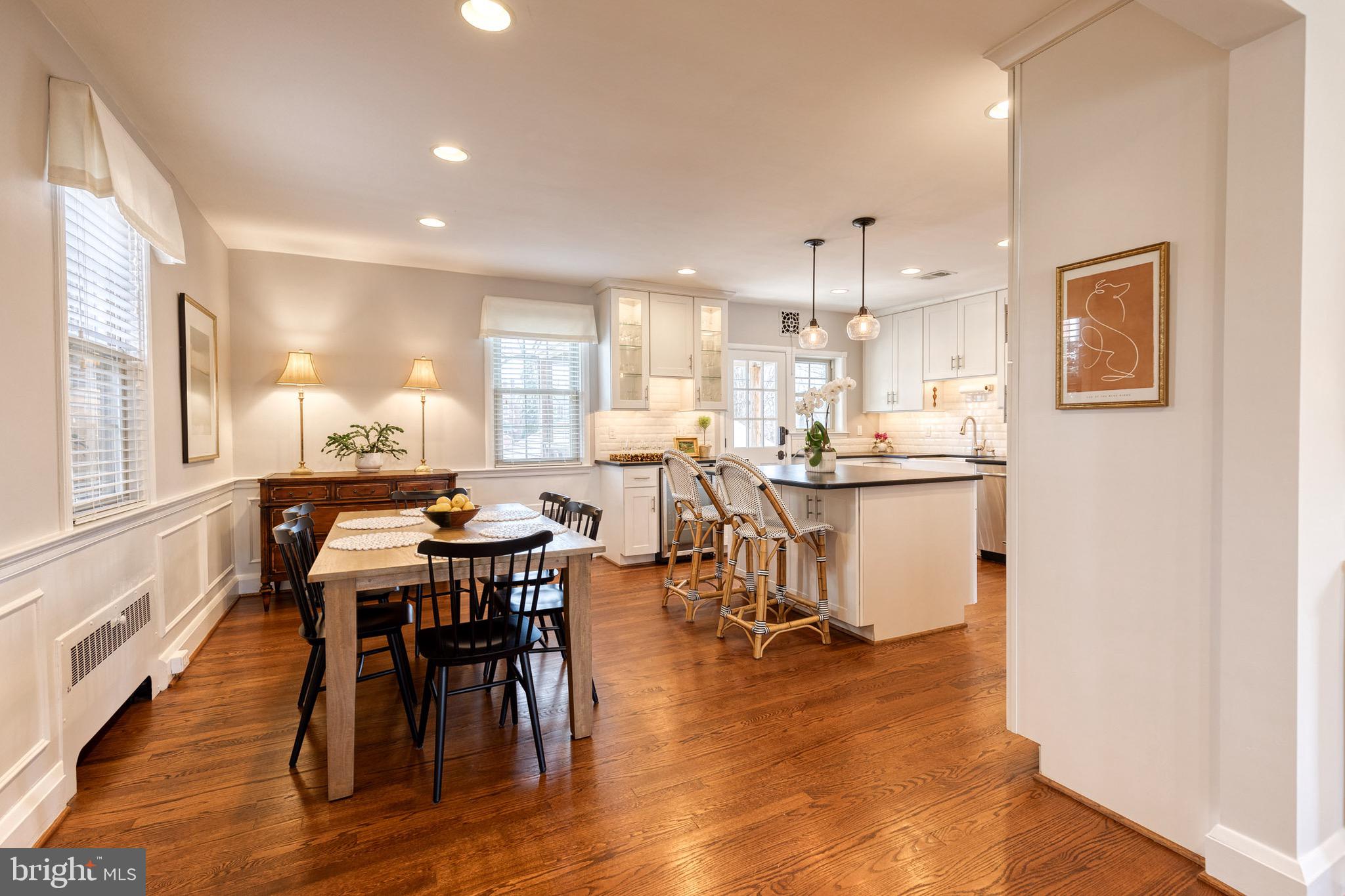 45 Dunkirk Road Baltimore, MD 21212 - Photo 13 of 45 a view of a dining room with furniture and wooden floor