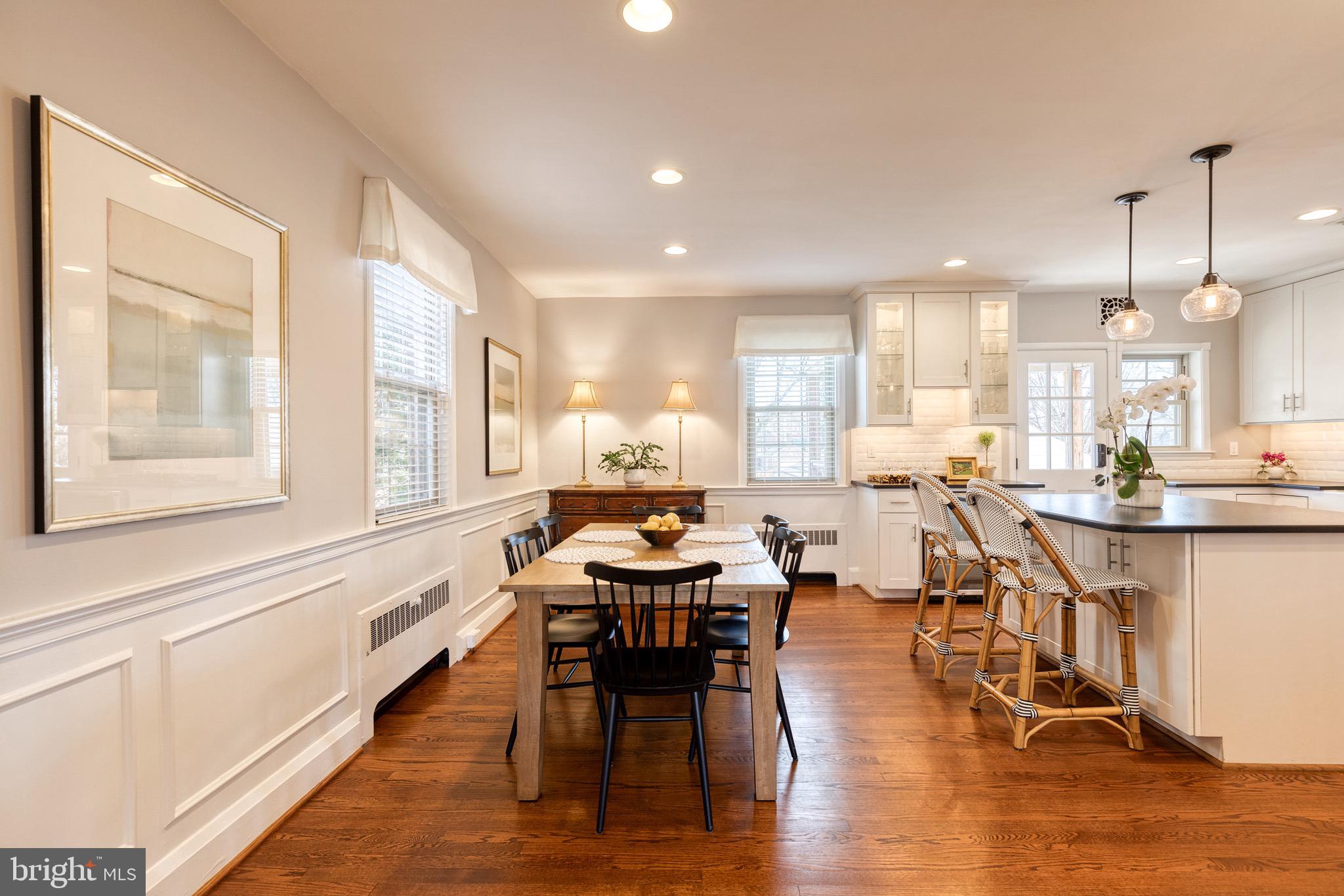 45 Dunkirk Road Baltimore, MD 21212 - Photo 14 of 45 a view of a dining room with furniture window and wooden floor