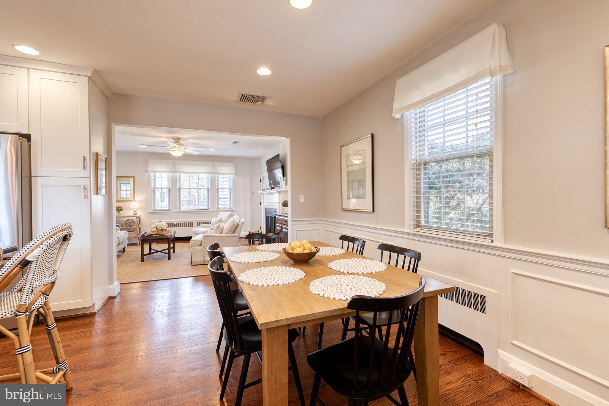 45 Dunkirk Road Baltimore, MD 21212 - Photo 16 of 45 a view of a a dining room with furniture window and wooden floor
