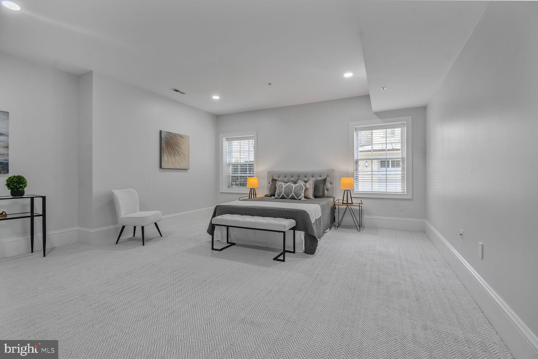 1935 Foxview Circle Northwest Washington, DC 20007 - Photo 40 of 52 a bedroom with furniture and a window