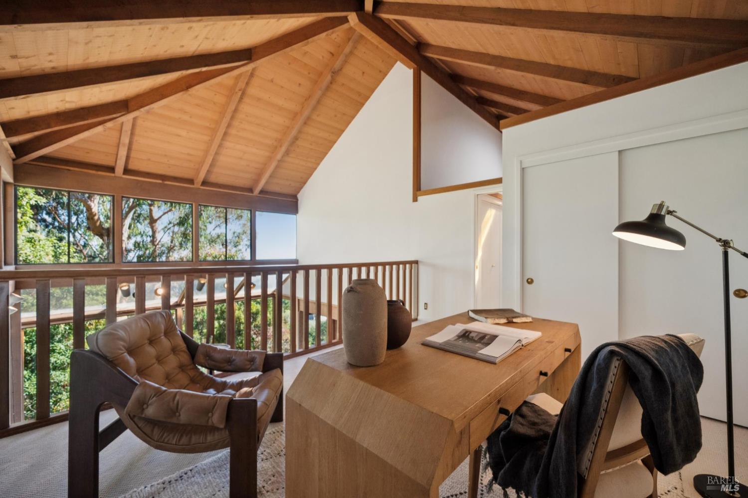 2490 Spanish Trail Road Tiburon, CA 94920 - Photo 27 of 32 a view of a balcony and chairs