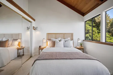 a view of balcony and living room