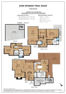 $3,295,000 | 2490 Spanish Trail Road, Tiburon, CA 94920