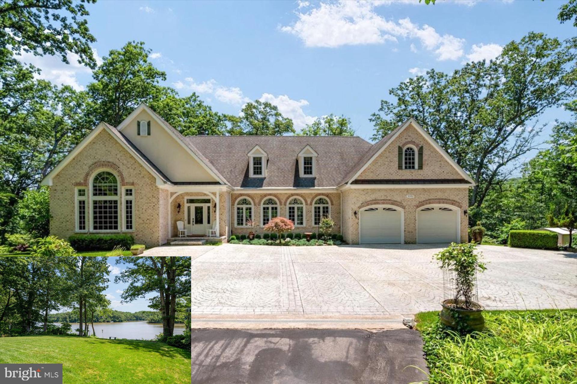 3332 Breckenridge Way Riva, MD 21140 - Photo 1 of 50 a front view of a house with a yard and garage