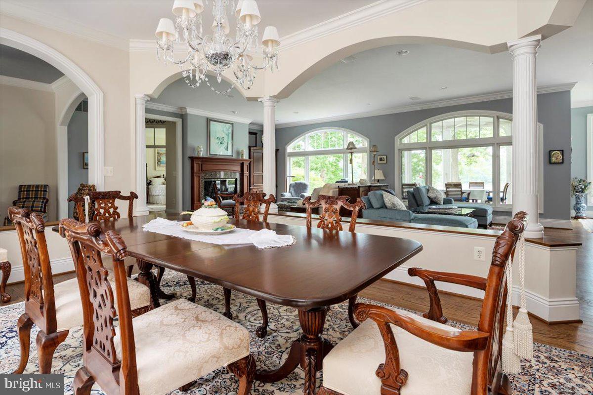 3332 Breckenridge Way Riva, MD 21140 - Photo 15 of 50 a view of a dining room with furniture window and outside view
