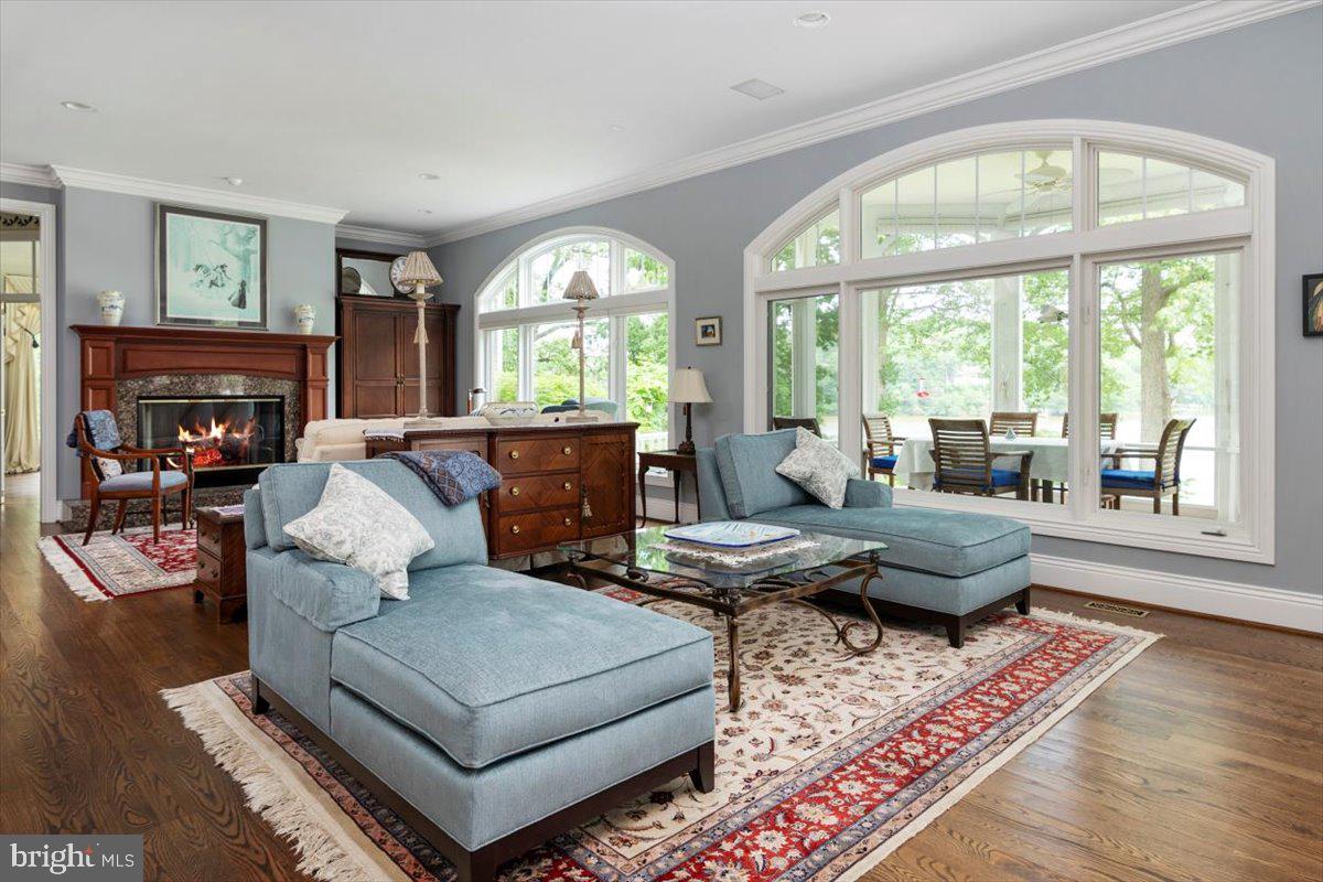 3332 Breckenridge Way Riva, MD 21140 - Photo 16 of 50 a living room with furniture large window and wooden floor