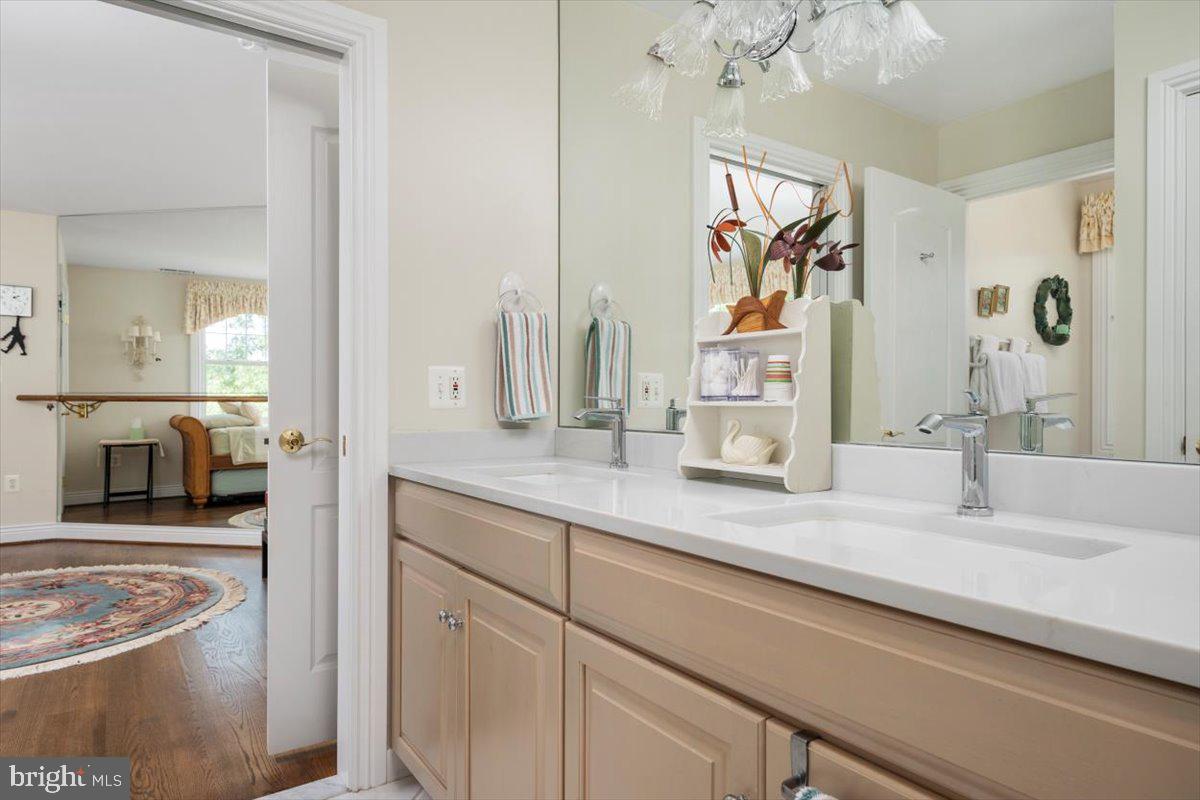 3332 Breckenridge Way Riva, MD 21140 - Photo 32 of 50 a en suite bathroom with a sink double vanity and a mirror
