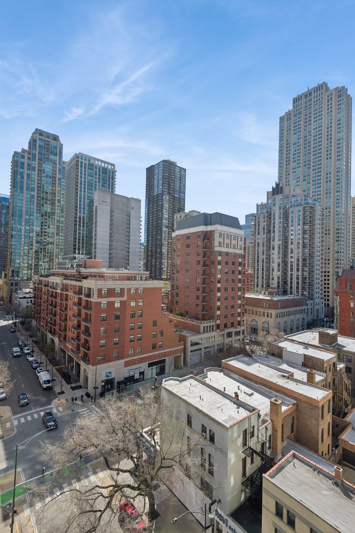56 West Huron Street, Unit 9 Chicago, IL 60654 - Photo 18 of 38 a view of city with tall buildings