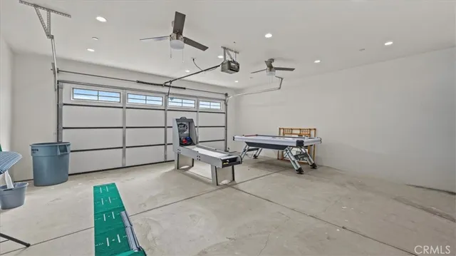 a outdoor living space with furniture and a rug