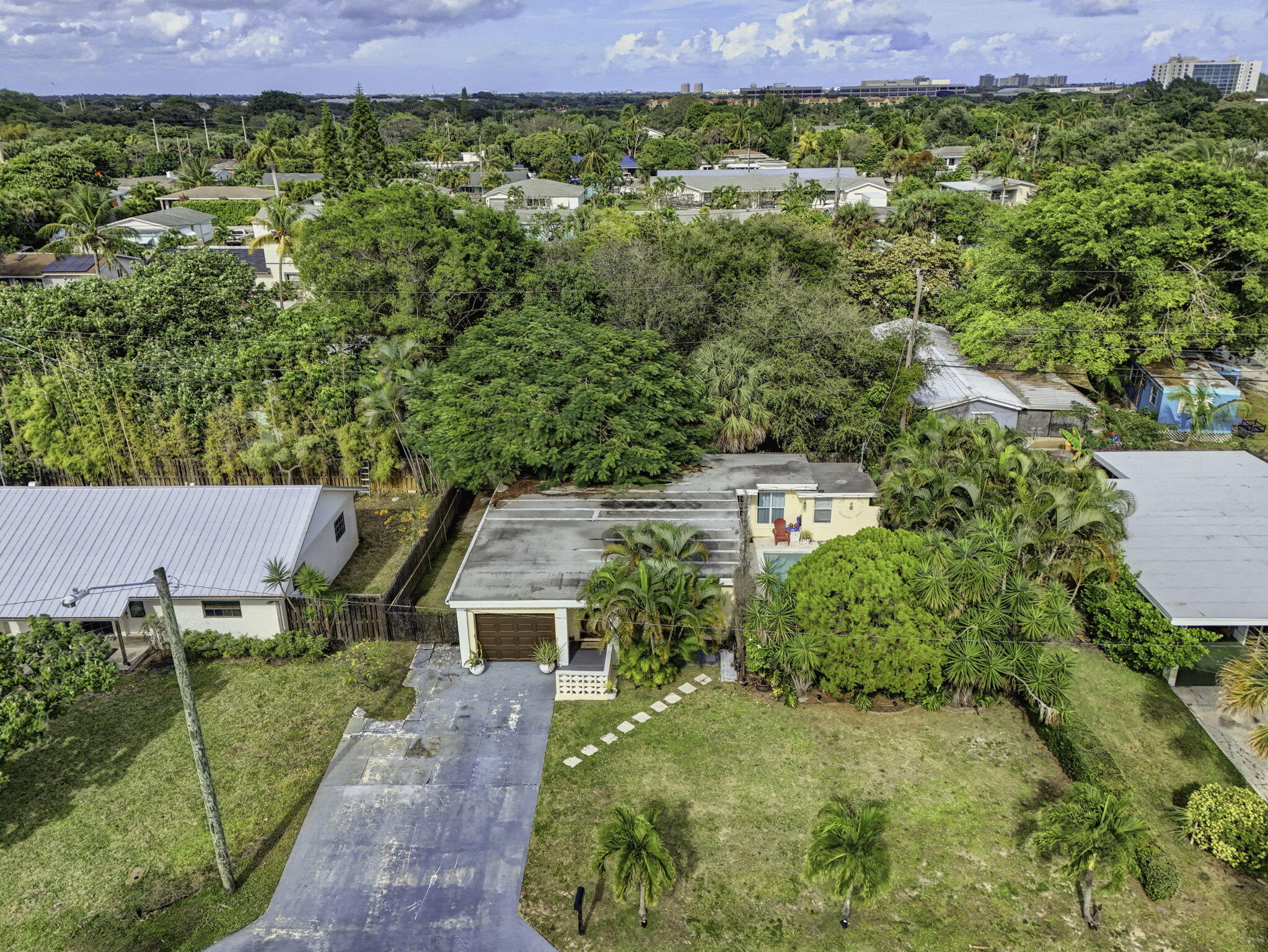 1901 Redbank Road North Palm Beach, FL 33408 - Photo 20 of 38 an aerial view of a house