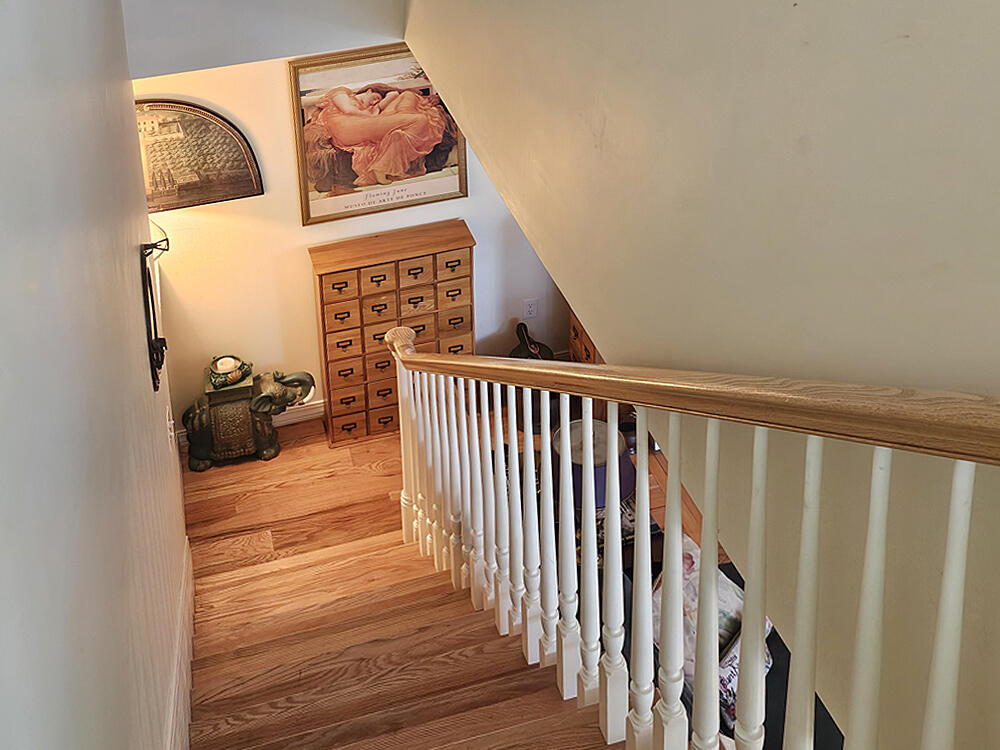 1004 Bremen Road Waldoboro, ME 04572 - Photo 48 of 63 Staircase to 3rd Level