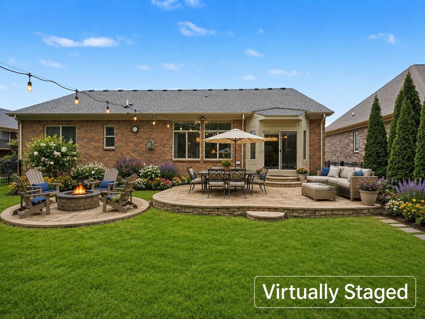 45654 Lookout Drive Macomb, MI 48044 - Photo 6 of 52 virtually_staged_backyard_2