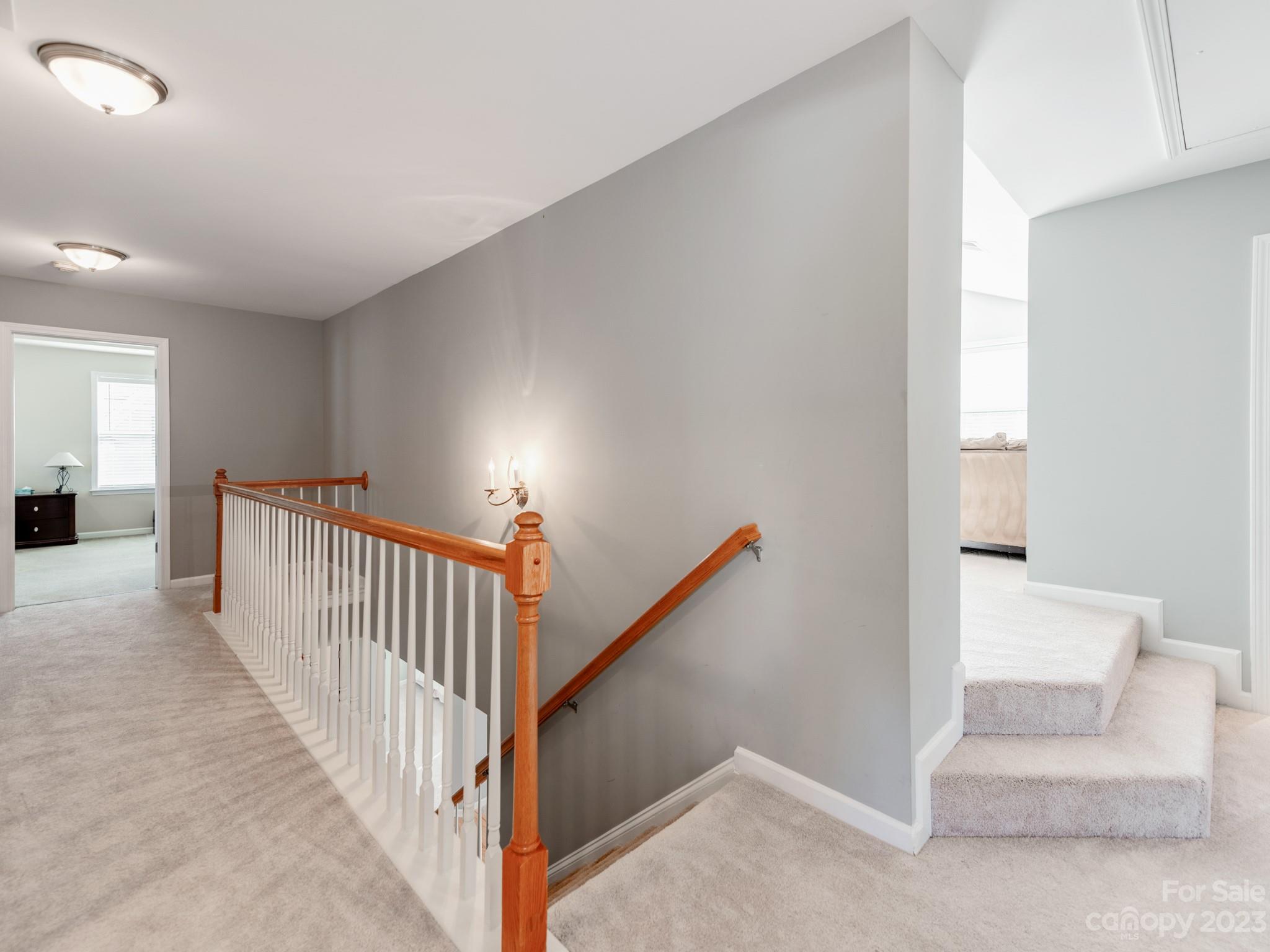 1603 Randwick Way Matthews, NC 28104 - Photo 27 of 48 a view of a hallway with windows
