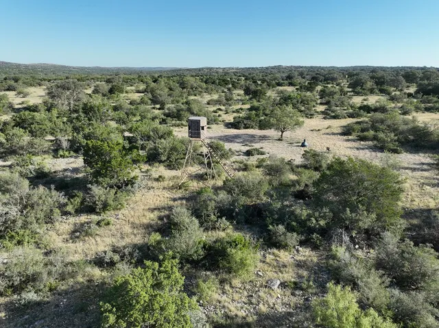 a view of a green field